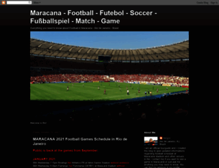 futebolnomaracana.blogspot.com.br screenshot