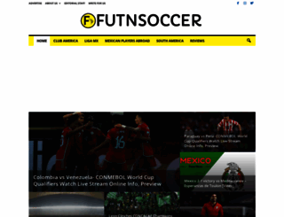 futnsoccer.com screenshot