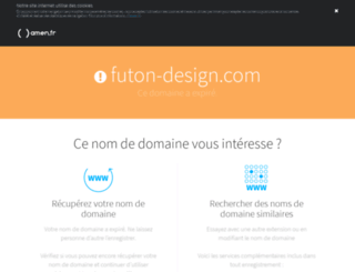 futon-design.com screenshot