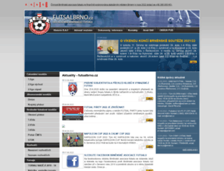 futsalbrno.cz screenshot