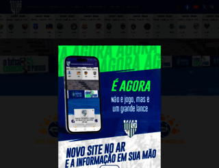 futsalparana.com.br screenshot