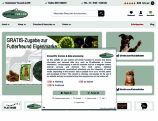 futterfreund.de screenshot
