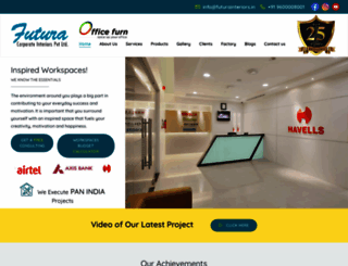 futurainteriors.in screenshot