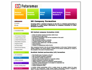 futuramax.co.uk screenshot