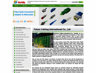 future-cabling.com screenshot