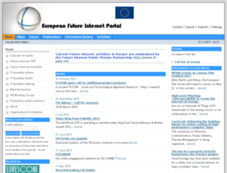 future-internet.eu screenshot