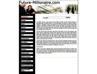 future-millionaire.com screenshot