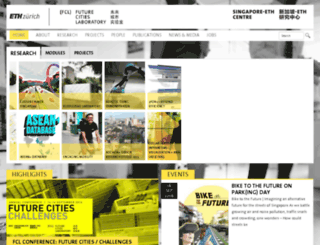 futurecities.ethz.ch screenshot