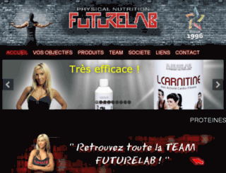 futurelabmuscle.com screenshot
