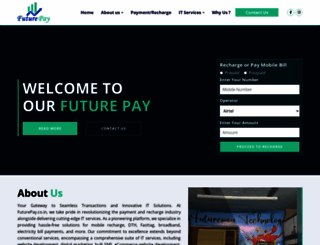 futurepay.co.in screenshot
