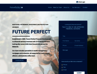 futureperfectfs.co.uk screenshot