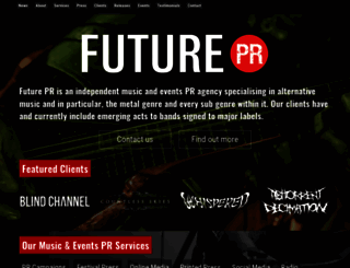 futurepr.net screenshot