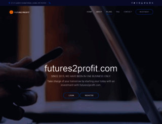 futures2profit.com screenshot
