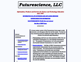 futurescience.com screenshot