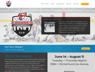 futureshockeyleague.com screenshot