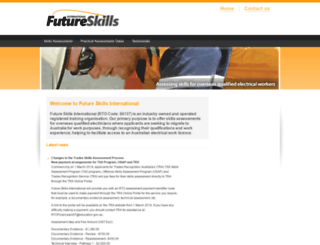 futureskillsinternational.com.au screenshot