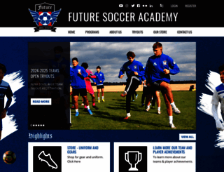 futuresoccer.org screenshot