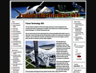 futuretechnology500.com screenshot