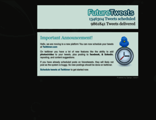 futuretweets.com screenshot
