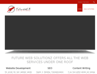 futurewebsolutionz.in screenshot