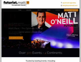 futuristmatt.com screenshot