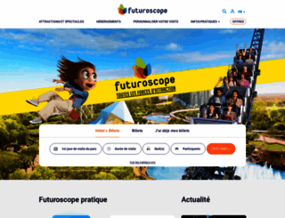 futuroscope.com screenshot