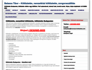 fuvarozas-koltoztetes.com screenshot