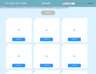 fuzquiz.com screenshot