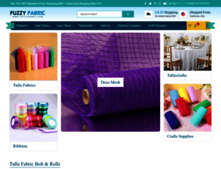 fuzzyfabric.com screenshot