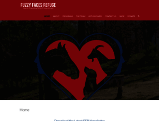 fuzzyfacesrefuge.org screenshot