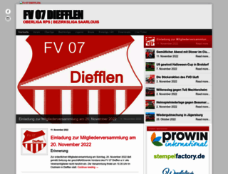 fv07diefflen.de screenshot
