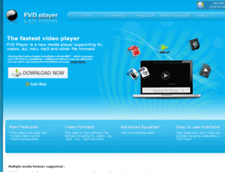 fvd-player.com screenshot