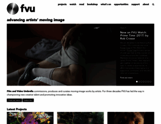 fvu.co.uk screenshot