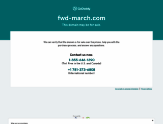fwd-march.com screenshot