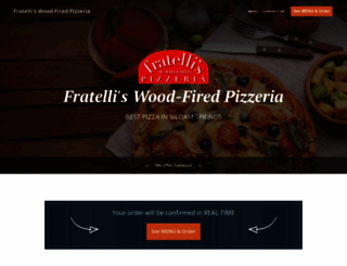 fwfpizzeria.com screenshot