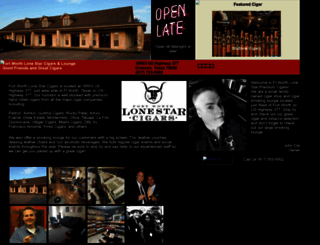 fwlonestarcigars.com screenshot