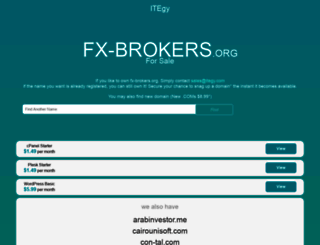 fx-brokers.org screenshot