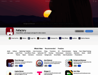 fxfactory.com screenshot