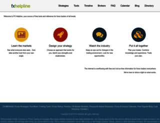 fxhelpline.com screenshot