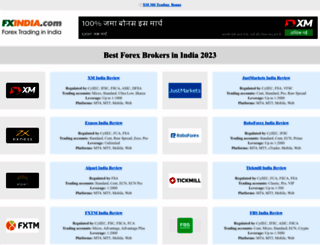 fxindia.com screenshot