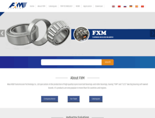 fxmbearing.com screenshot