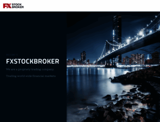 fxstockbroker.com screenshot