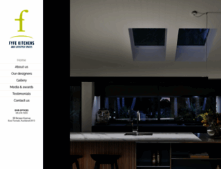 fyfekitchens.co.nz screenshot