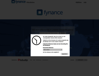 fynance.edudip.com screenshot
