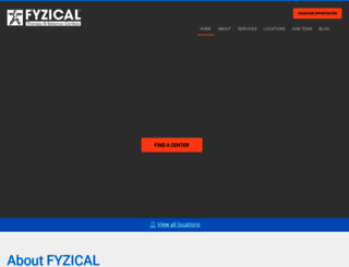 fyzical.com screenshot