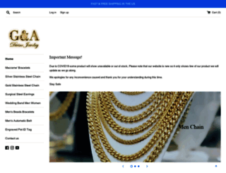 g-a-divine-jewelry-store.myshopify.com screenshot