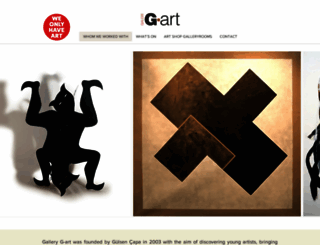 g-artgaleri.com screenshot