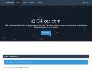 g-liker.com screenshot