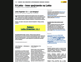 g-lotto.info screenshot