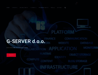 g-server.si screenshot